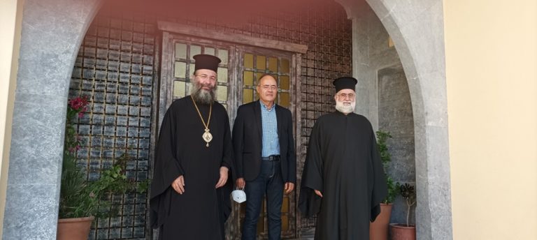 Επίσκεψη Α. Μιχαηλίδη στην Κρήτη και συναντήσεις με ιεράρχες