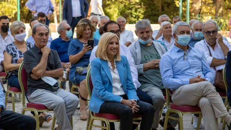 Στη Ρόδο η Φ. Γεννηματά – Δηλώσεις για ακρίβεια και Ελληνοτουρκικά