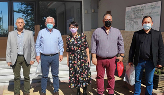 Ξάνθη: Επίσκεψη αγάπης του Δ. Σ. της Ένωσης Στρατιωτικών αν.Μ.Θ.