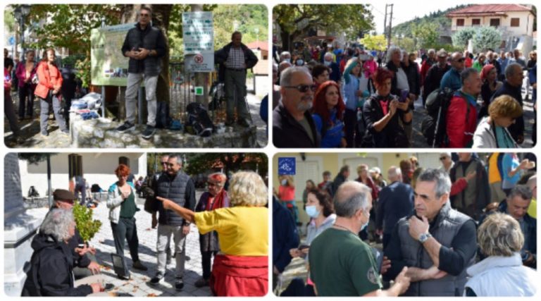 Περισσότεροι από 400 ορειβάτες σε Τρίπολη και χωριά Μαινάλου