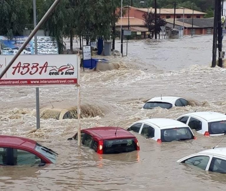 Κέρκυρα: Αυτοψία στις πληγείσες περιοχές από κυβερνητικό κλιμάκιο