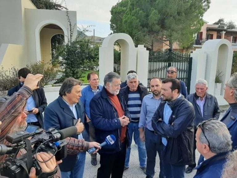 Κέρκυρα: Κλιμάκιο του ΣΥΡΙΖΑ στις πληγείσες περιοχές