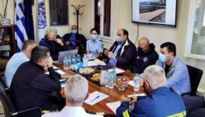 Στην Ιθάκη ο Χρήστος Στυλιανίδης για αυτοψία στις πληγείσες περιοχές