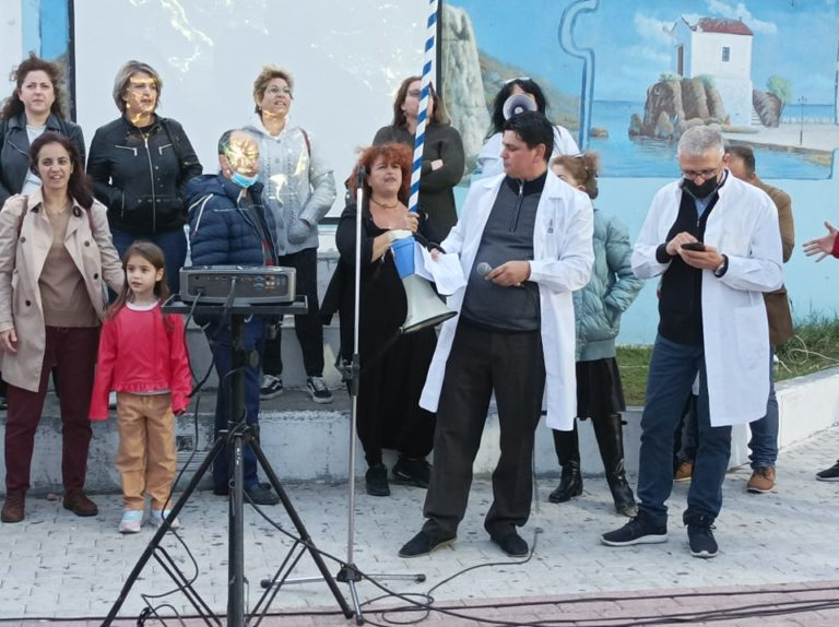 Λέσβος: Νέα πορεία κατά των αναστολών