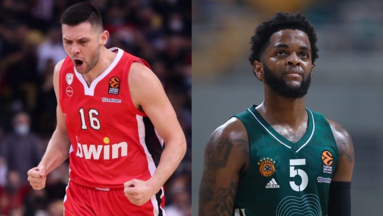 Βαθμολογία Euroleague: Δεύτερος ο Ολυμπιακός, ενδέκατος ο Παναθηναϊκός