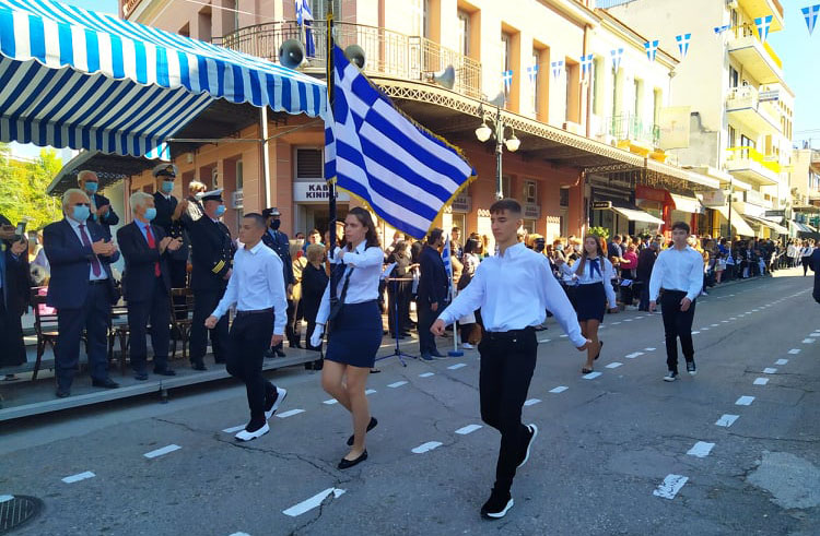 Η παρέλαση στο Δήμο Ήλιδας