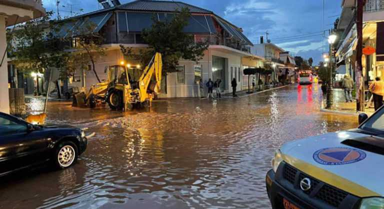 Σε κατάσταση Εκτάκτου Ανάγκης ο Δήμος Ανδραβίδας-Κυλλήνης