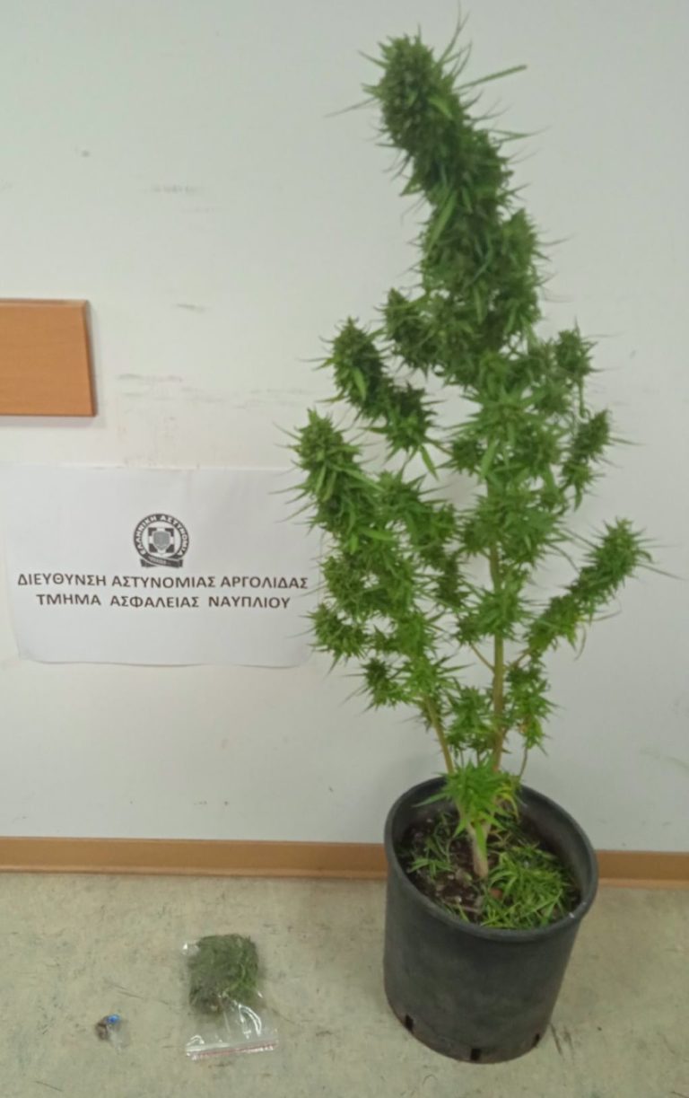 Σύλληψη για ναρκωτικά στην Αργολίδα