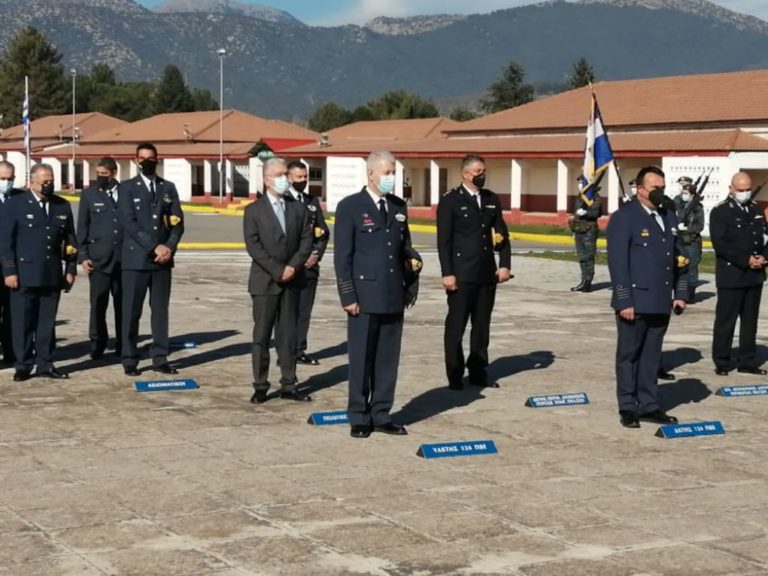 Τιμήθηκε ο προστάτης της Πολεμικής Αεροπορίας στην 124 ΠΒΕ Τρίπολης