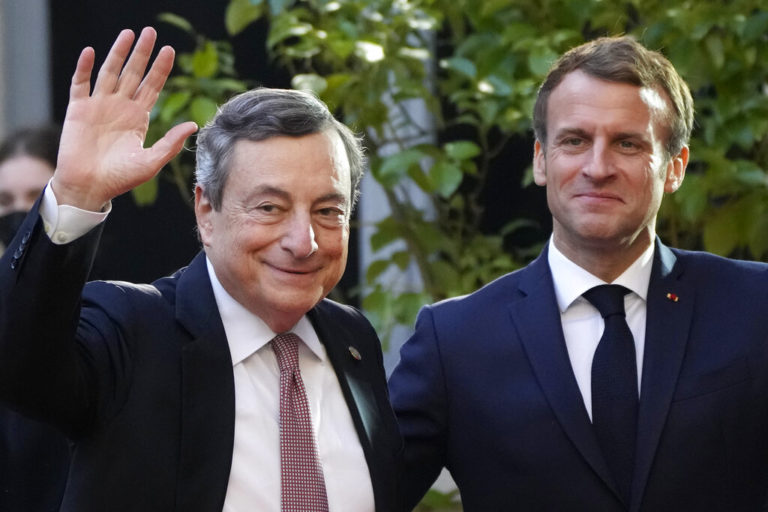 Mario Draghi στη Διάσκεψη του Παρισιού: Δέσμευση της Διεθνούς Κοινότητας για επιτυχή θεσμική μετάβαση στη Λιβύη μέσω των εκλογών του Δεκεμβρίου