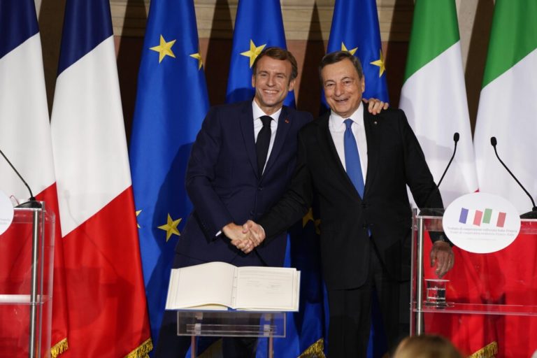 Υπεγράφη στη Ρώμη η Συνθήκη Ενισχυμένης Συνεργασίας μεταξύ Ιταλίας και Γαλλίας