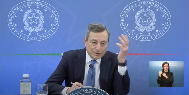Ιταλία – Ο Mario Draghi και ο Υπουργός Υγείας στην ΕΡΤ: Επιθυμητός ο συντονισμός στα Ευρωπαϊκά μέτρα – Υποστηρίζουμε τη δημιουργία της Ε.Ε. της Υγείας
