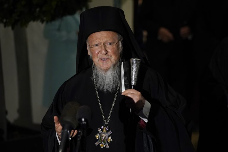 ΗΠΑ: Βραβεύτηκε ο οικουμενικός πατριάρχης Βαρθολομαίος από την αμερικανοεβραική επιτροπή