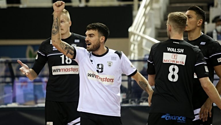 Πανηγυρική πρόκριση του ΠΑΟΚ στους «4» του League Cup «Νίκος Σαμαράς», 3-1 σετ τον Ολυμπιακό στην Πυλαία