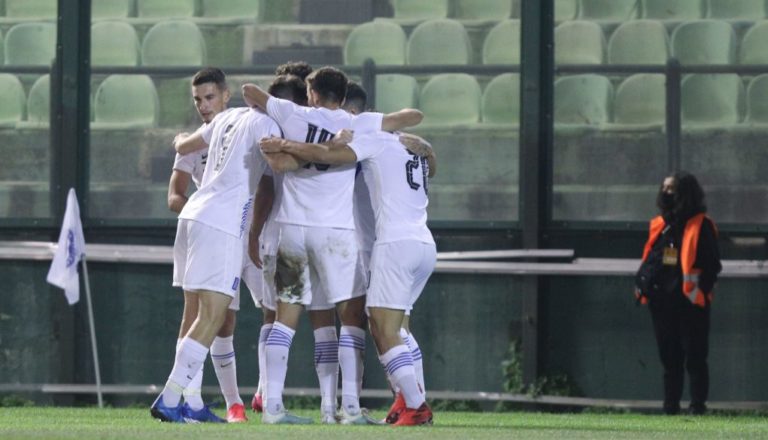 Η Εθνική Ελπίδων κέρδισε με 2-0 την Λευκορωσία και ανέβηκε στην κορυφή του ομίλου