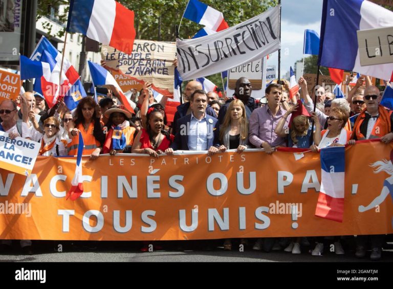 Γαλλία: Δημοσκόπηση υπέρ της καραντίνας των αντιεμβολιαστών