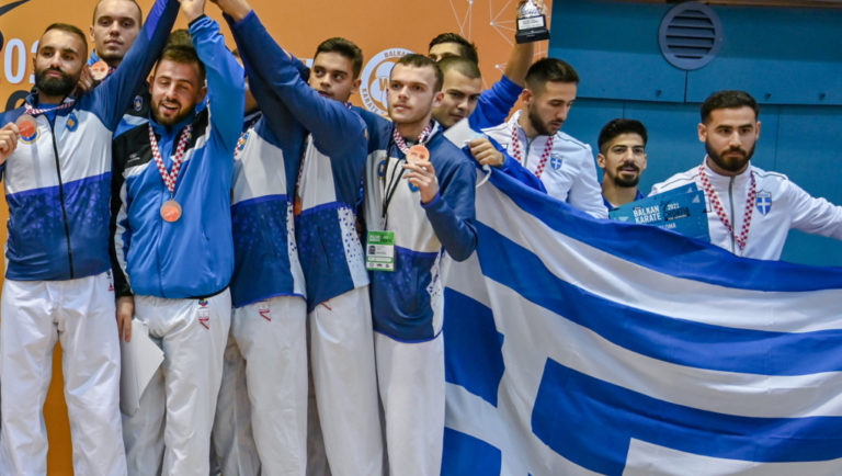 Η Ελληνική συγκομιδή στο Βαλκανικό πρωτάθλημα καράτε