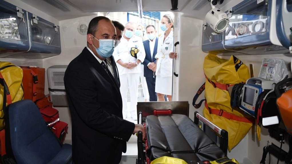 Πλωτό ασθενοφόρο θα εγκαινιάσει στην Κέρκυρα ο Γ. Πλακιωτάκης