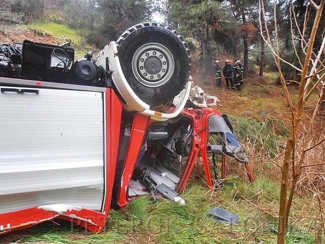 Φιλιππιάδα: Ατύχημα με δύο ελαφρά τραυματίες πυροσβέστες