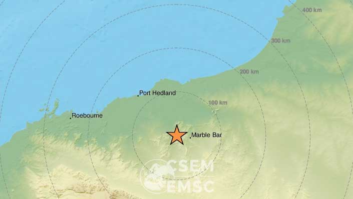 Σεισμός 5,4 Ρίχτερ στη Δυτική Αυστραλία