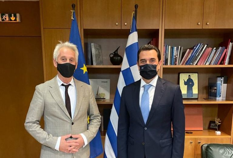 Ξάνθη: Συνάντηση εργασίας με τον Υπουργό Περιβάλλοντος και Ενέργειας είχε ο Δήμαρχος