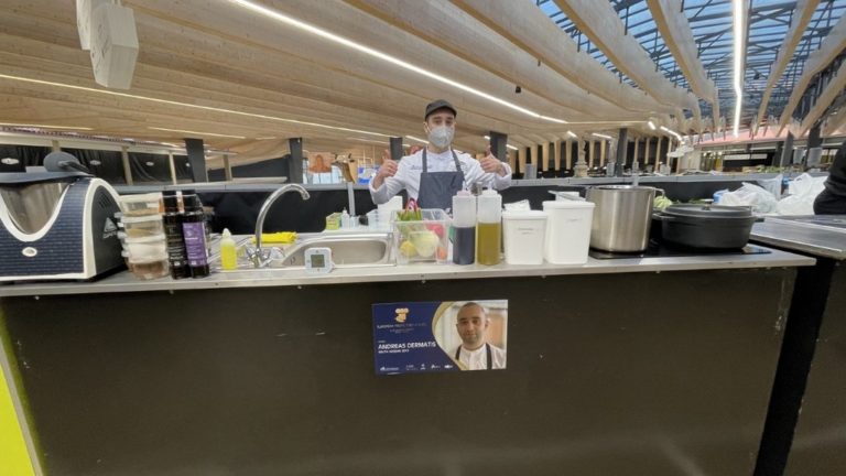 Τη 2η θέση στο διαγωνισμό «European Young Chef» κατέκτησε ο Ροδίτης Ανδρέας Δερμάτης