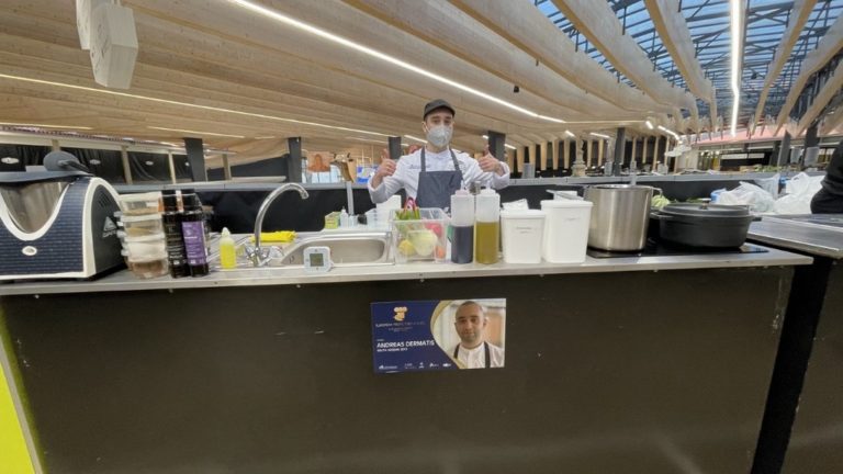Τη 2η θέση στο διαγωνισμό «European Young Chef» κατέκτησε ο Ροδίτης Ανδρέας Δερμάτης