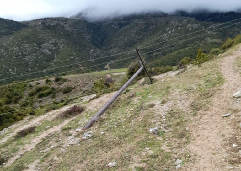 Χωρίς ρεύμα χωριά της Ελασσόνας