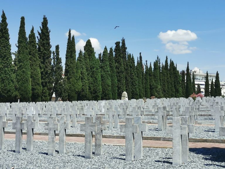 Κατάθεση στεφανιών στα συμμαχικά νεκροταφεία “Ζέιντελικ” για τη λήξη του Α΄ ΠΠ