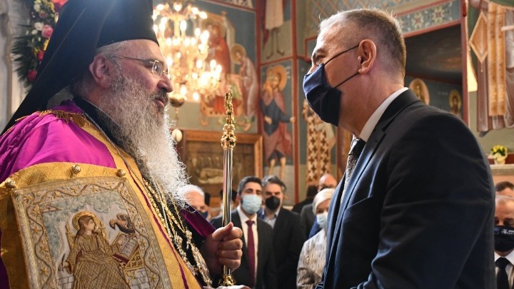 Ενθρόνιση του νέου Μητροπολίτη Λαγκαδά, Λητής και Ρεντίνης Πλάτωνα