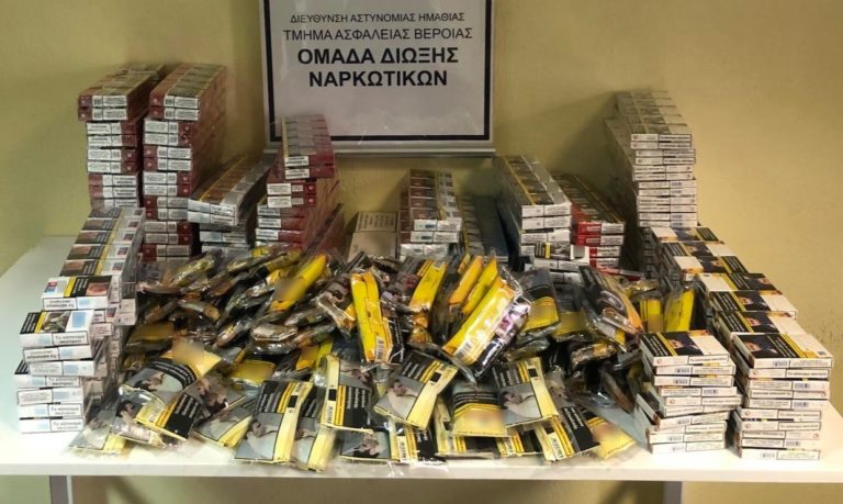 Βέροια: Κατασχέθηκαν 651 πακέτα λαθραίων τσιγάρων