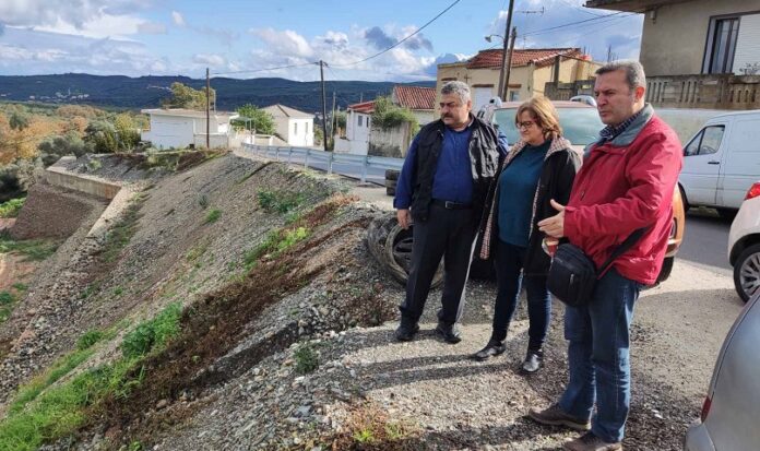 Χανιά: Αυτοψία Αντιπεριφερειάρχη σε έργα που εκτελούνται σε επαρχιακούς οδικούς άξονες