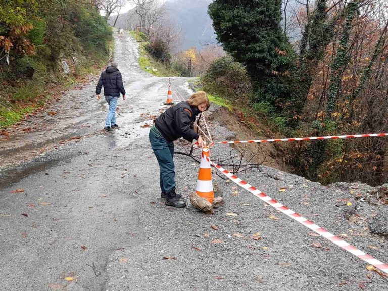 Καλαμάτα: Προβλήματα στον δρόμο της Αλαγονίας προκάλεσε η κακοκαιρία