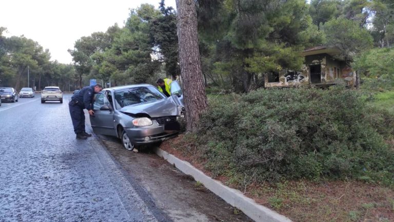 Τροχαίο με τραυματισμό στο Ακρωτήρι