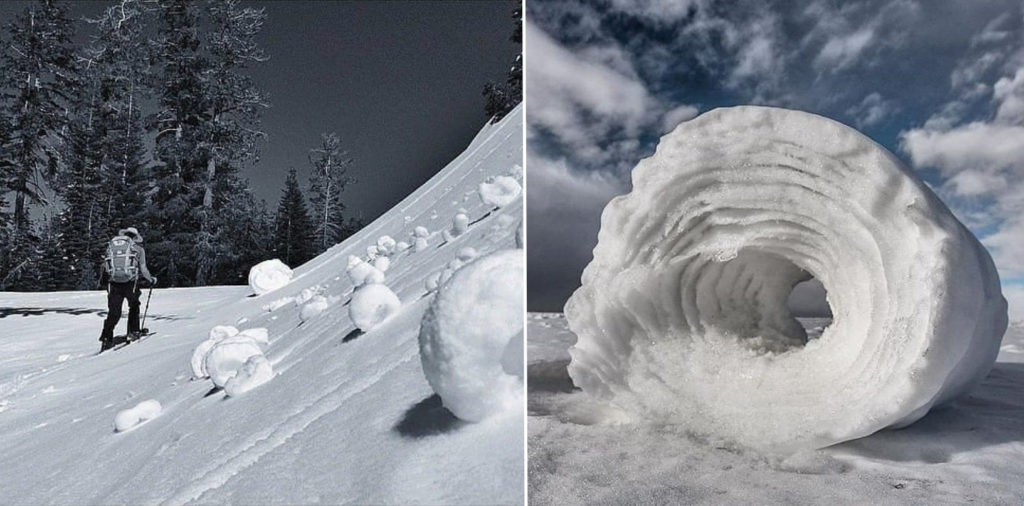 «Κύλινδροι χιονιού»: Τι είναι και πώς εμφανίζονται στα βουνά – Ο Σάκης Αρναούτογλου εξηγεί το φαινόμενο