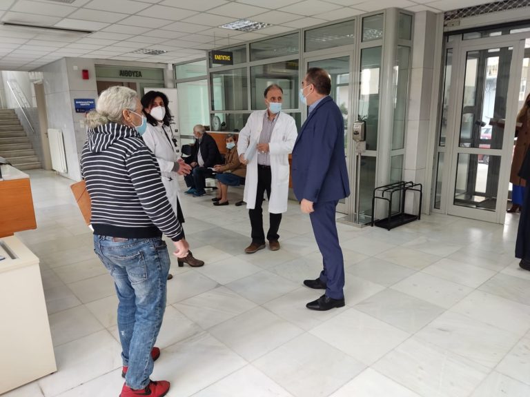 Καλαμάτα: Το κέντρο υγείας επισκέφθηκε ο Δήμαρχος Θ. Βασιλόπουλος