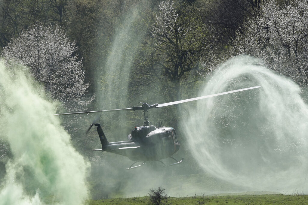 Bosnia military exercise