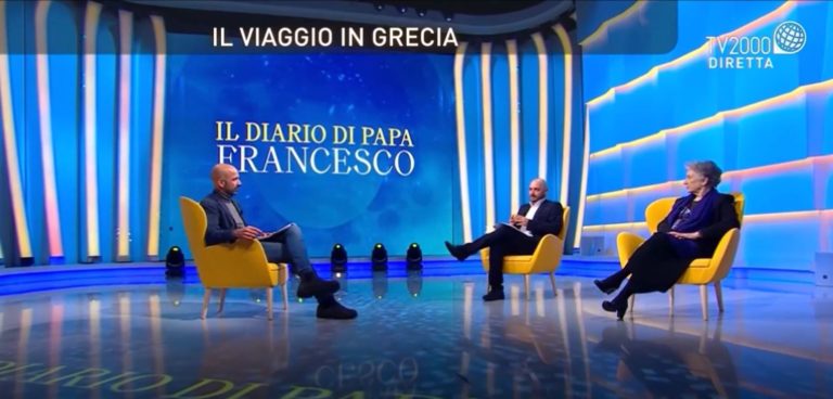 Η ΕΡΤ στην Ιταλική TV2000: Μια συζήτηση εφ’ όλης της ύλης για το ταξίδι του Ποντίφικα Φραγκίσκου στην Ελλάδα