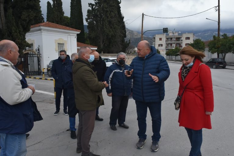 Αυτοψία στον υπό κατασκευή κυκλικό κόμβο στη Ν. Ιωνία