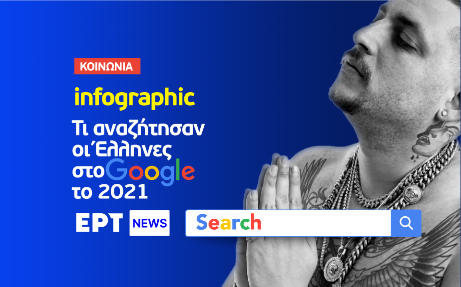 Infographic: Τι αναζήτησαν οι Έλληνες στο Google το 2021