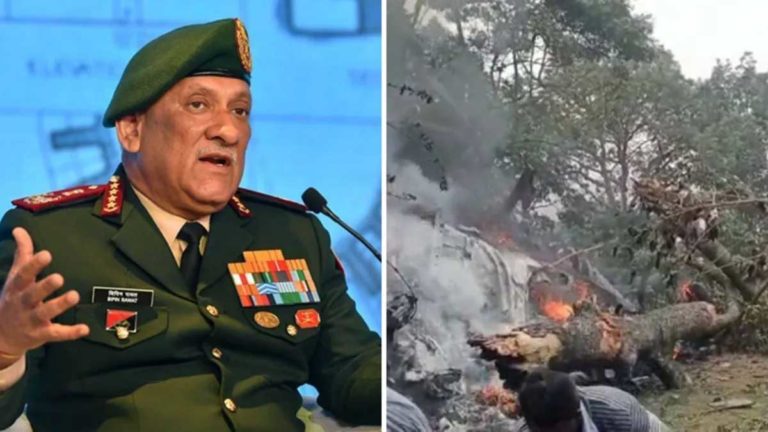 Ινδία: Νεκρός σε πτώση ελικοπτέρου ο Αρχηγός των Ενόπλων Δυνάμεων