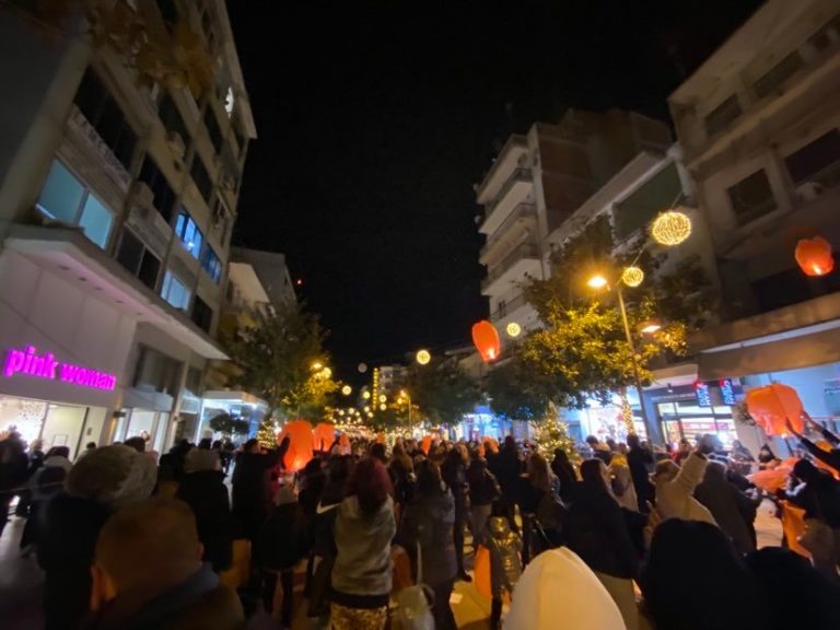 Κ.Ε.ΔΗ.Σ. – Action Team: Ιπτάμενα φαναράκια στόλισαν τον ουρανό των Σερρών