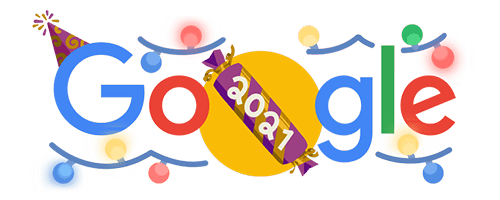 Η Google αποχαιρετά το 2021 με ένα «καραμελένιο» Doodle