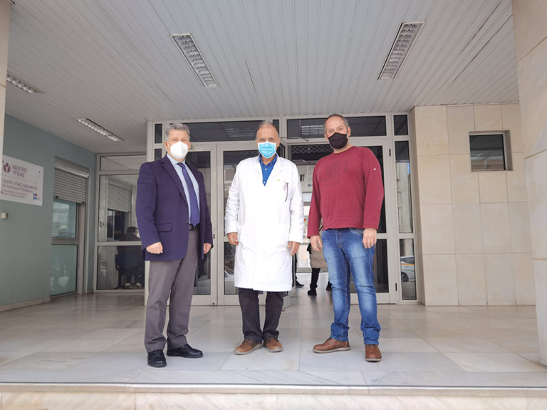 Καλαμάτα: Επίσκεψη Στ. Αναστασόπουλου στο Κέντρο Υγείας και σε μονάδα του  ΕΟΔΥ