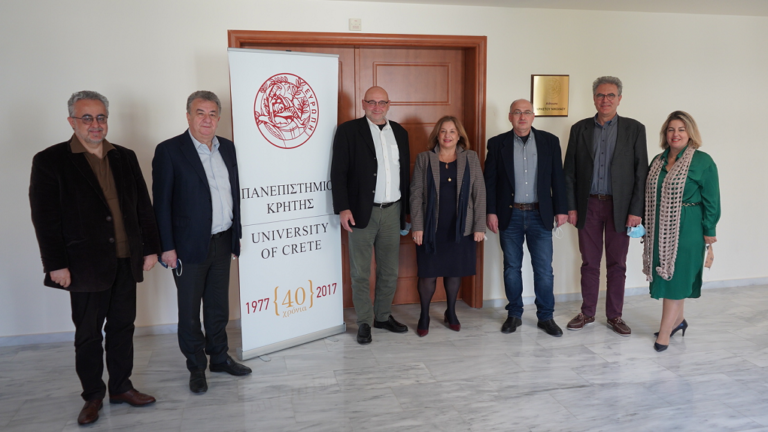 Στενή συνεργασία ανάμεσα στην Περιφέρεια και το Πανεπιστήμιο Κρήτης