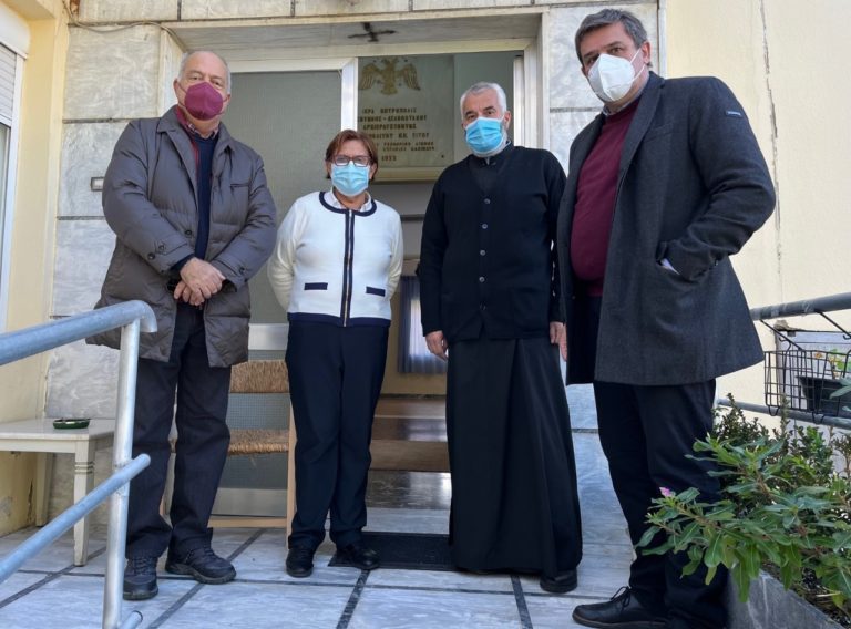 Επίσκεψη Ανδρέα Ξανθού στο Γηροκομείο Ρεθύμνου