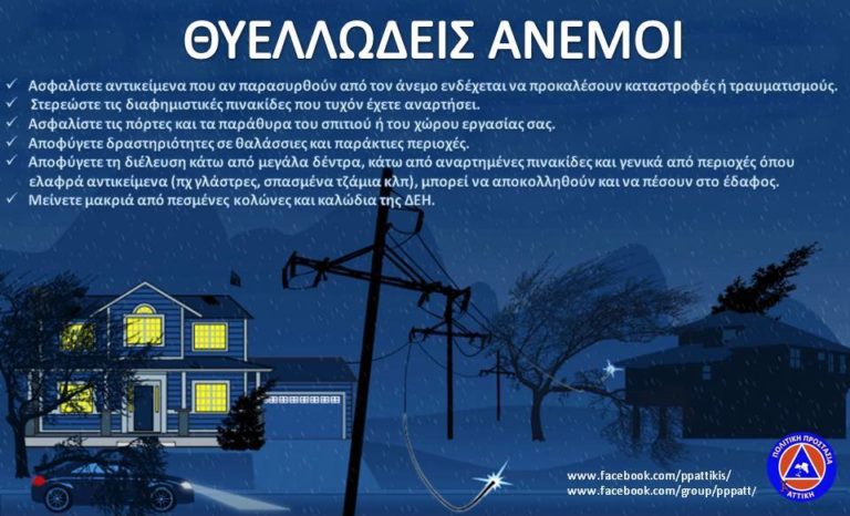 Κομοτηνή: “Καμπανάκι” από το Τμήμα Πολιτικής Προστασίας για την επιδείνωση του καιρού