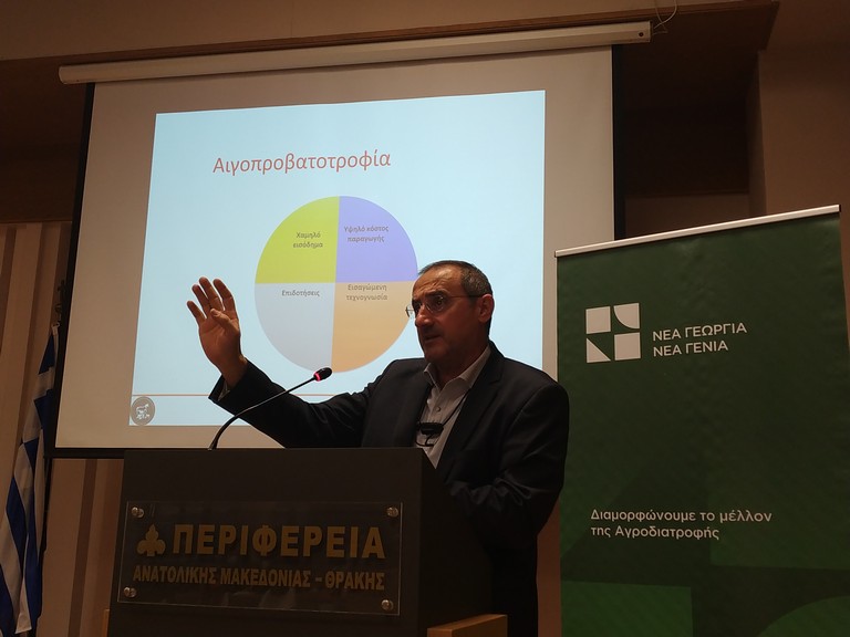Γ. Αρσένος: Δεν έχουμε γενετικό υλικό για αιγοπροβατοτροφία στην Ελλάδα