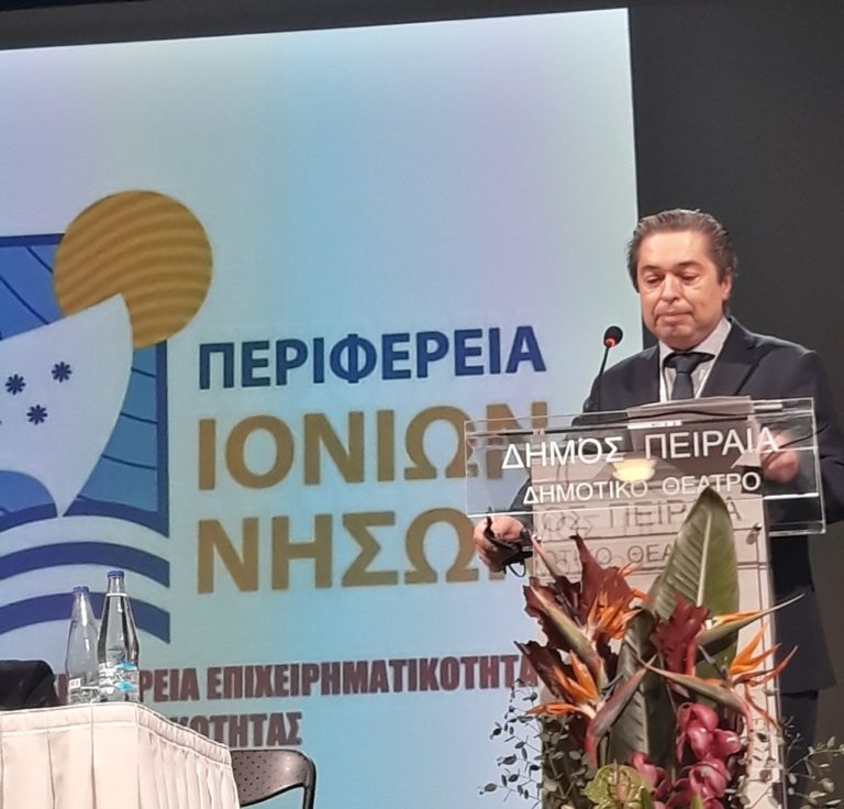 Γ. Στασινόπουλος: Να εφαρμοστεί μειωμένος ΦΠΑ και στα Ιόνια