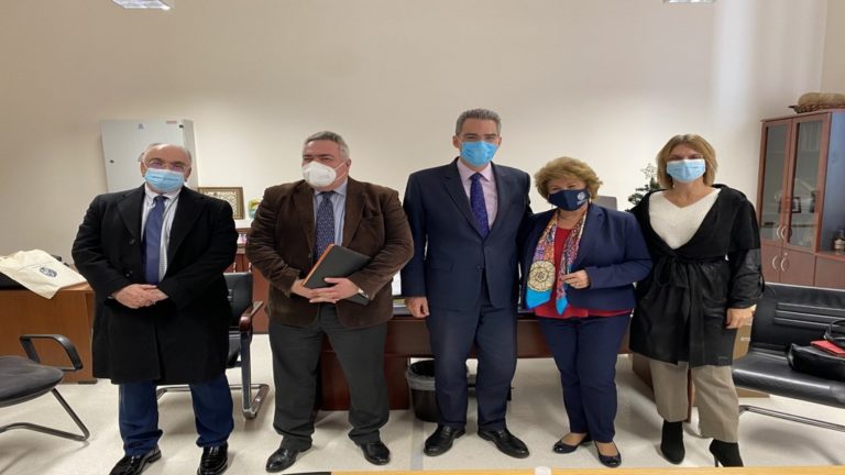 Το Πανεπιστήμιο Αιγαίου επισκέφθηκε ο υφυπουργός Παιδείας Αγγ. Συρίγος